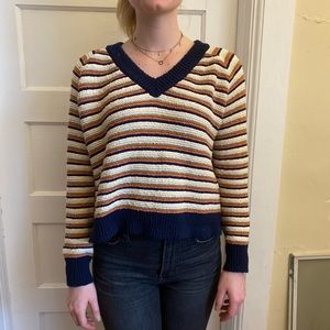 Chunky Madewell knit sweater